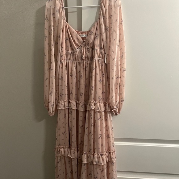 Altar'd State Dresses & Skirts - Altar’d State Floral Pink Maxi Dress NWT